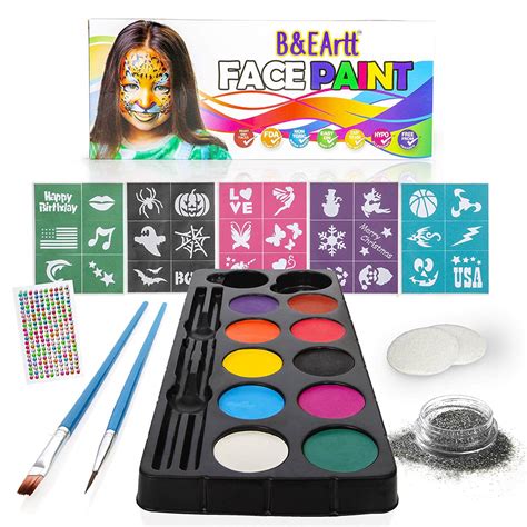 Transforming into a Voodoo Doll with a Face Paint Kit: A Beginner's Guide